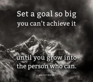 set a goal